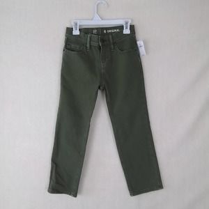 GAP Kids Slim Fit‎ Jeans Boy's Size 6 in Green Denim